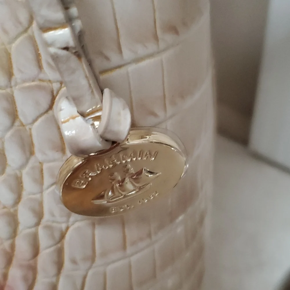 ๐งก๐ BRAHMIN ENTICE OMBRE Duxbury Satchel ONLY ๐๐งก - Picture 2 of 9